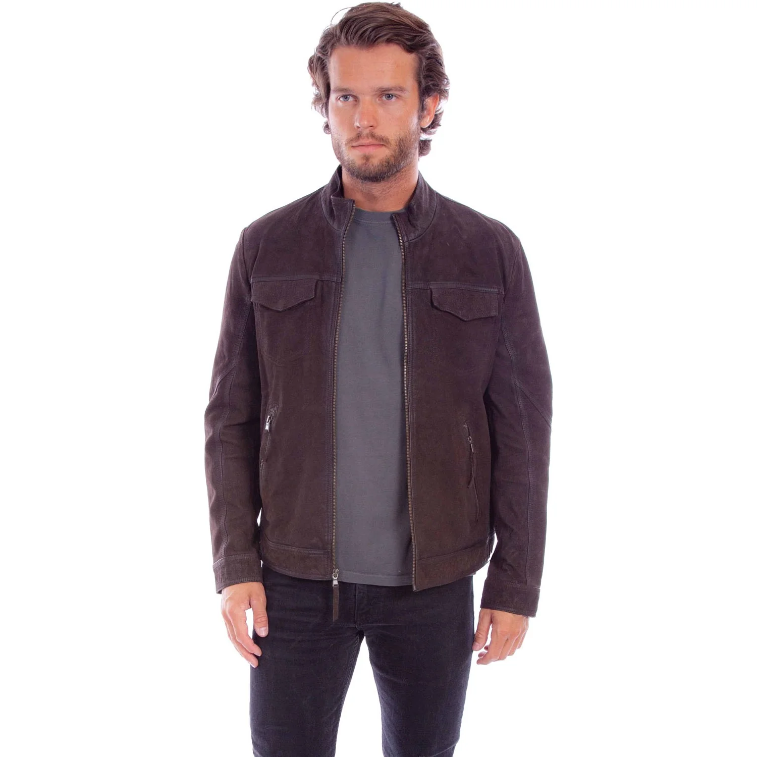 Scully - Mens Zip Front Jacket - Image 2