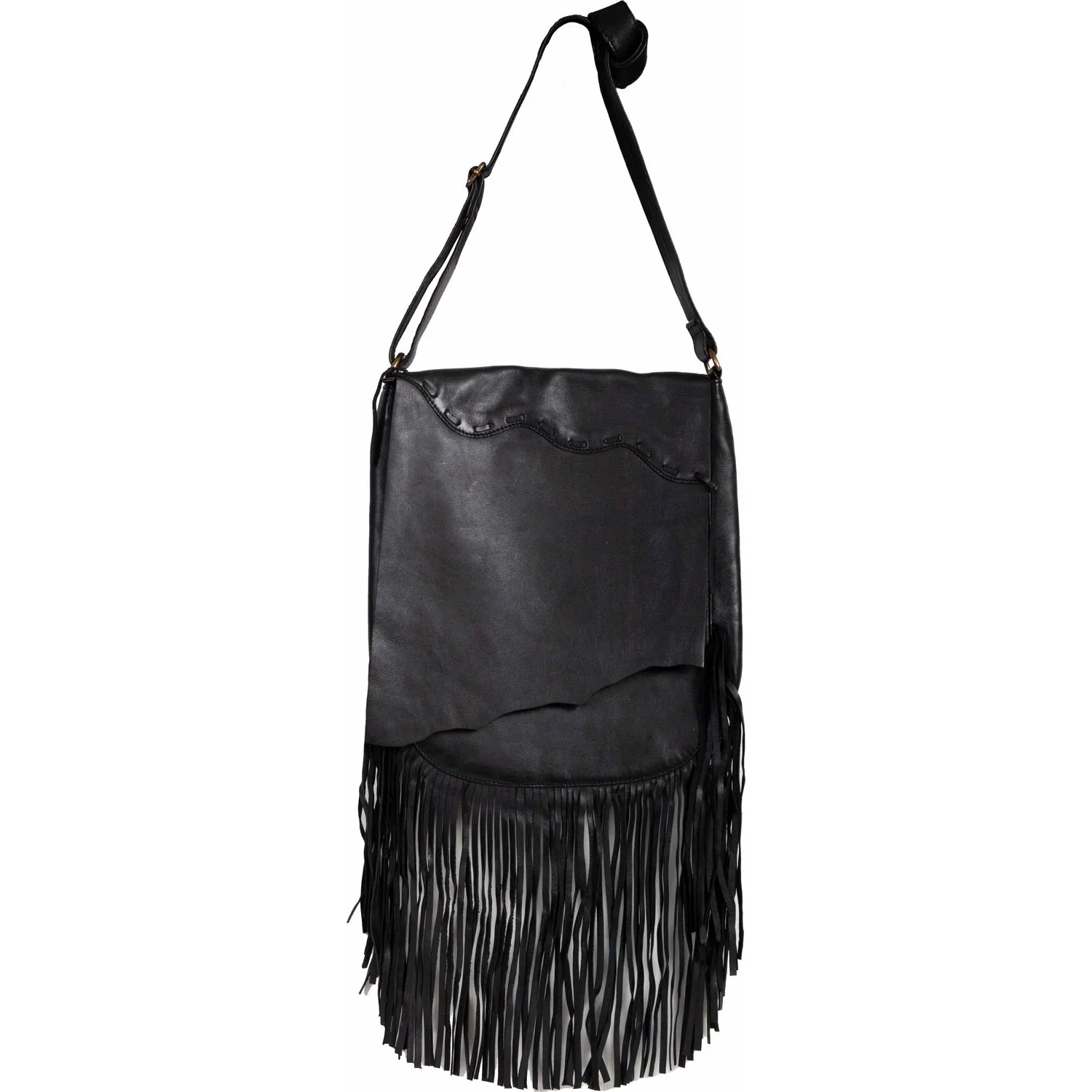Scully - Womens Fringe/Lace Black Handbag - Image 2