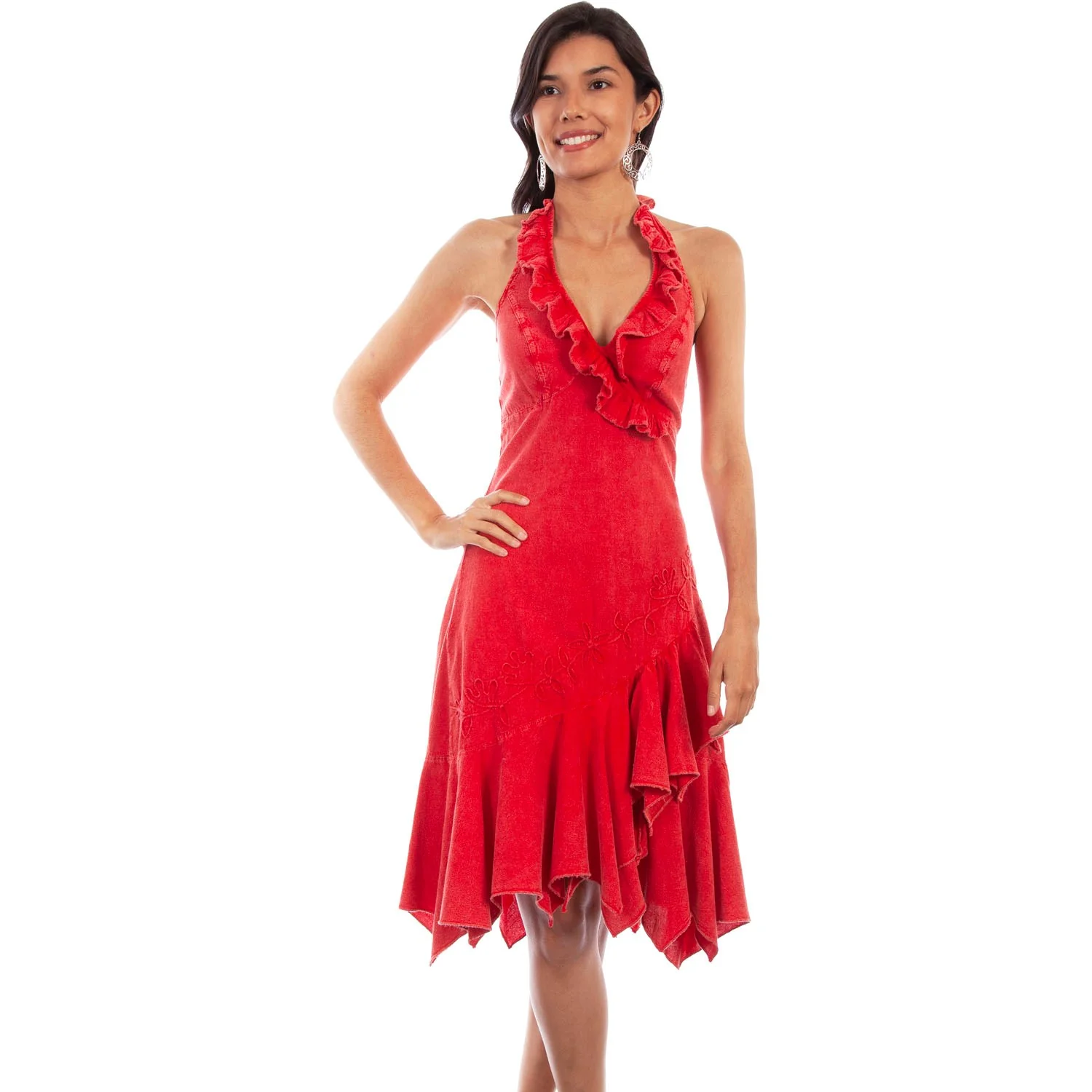 Scully - Womens Halter Dress Peruvian Cotton - Image 6