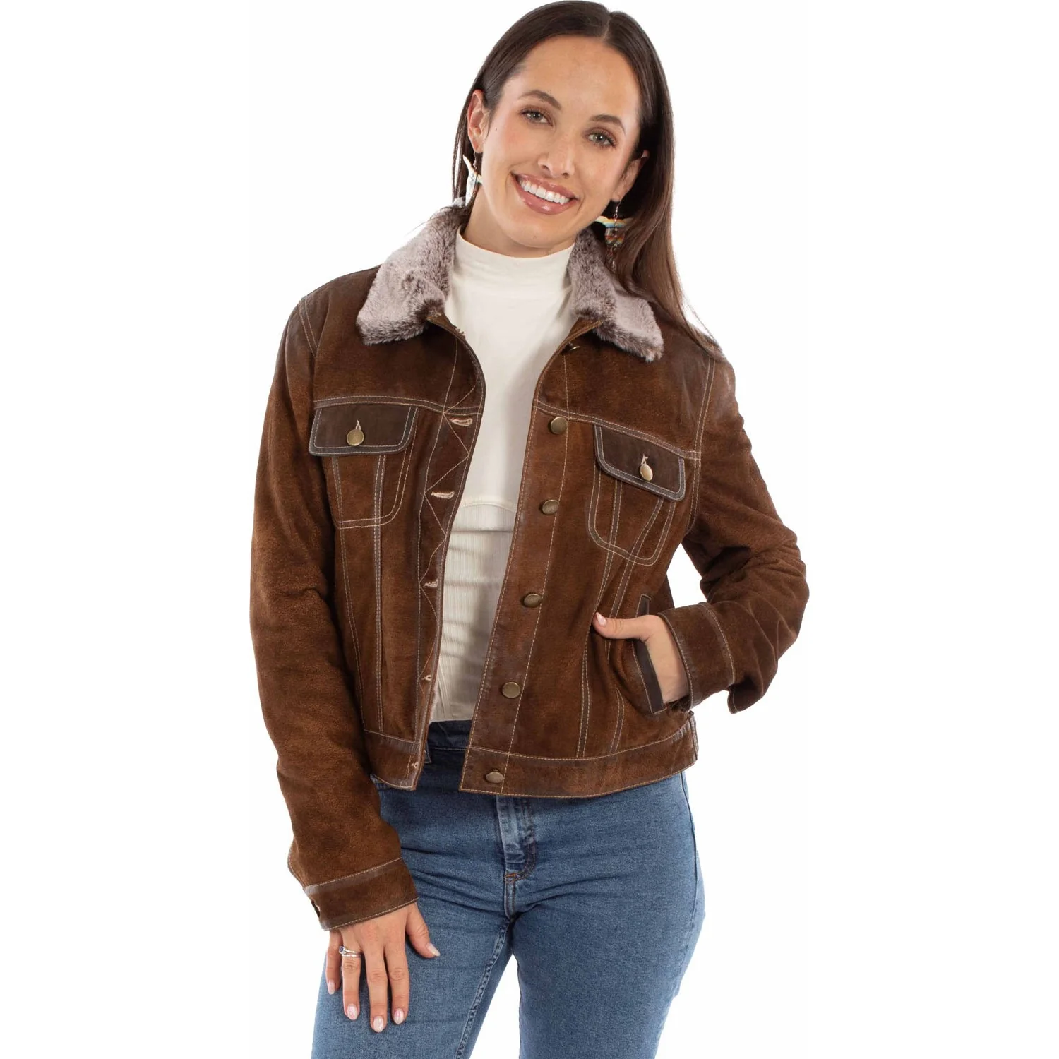 Scully - Womens Jean Jacket - Image 2