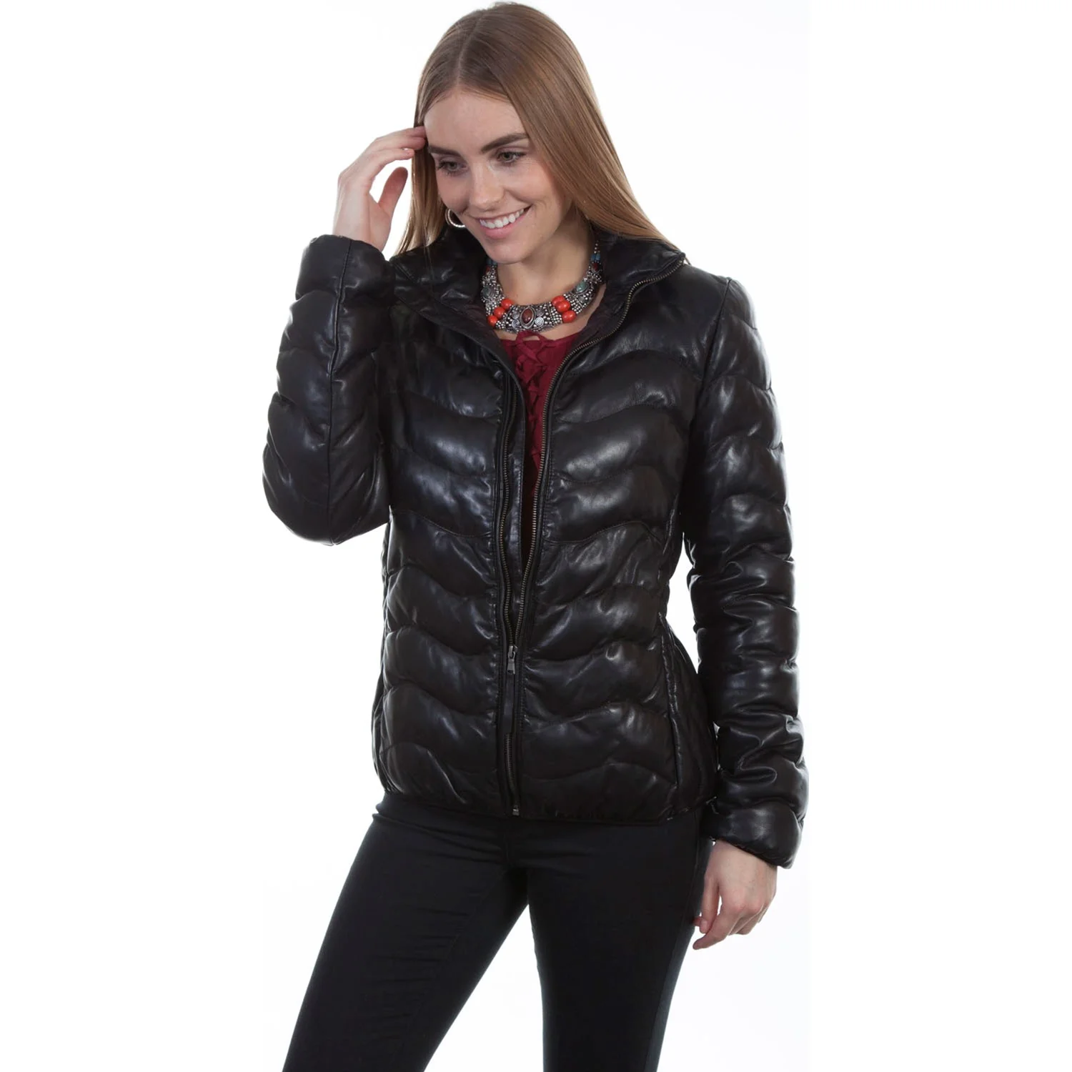 Scully - Womens Ribbed Jacket - Image 2