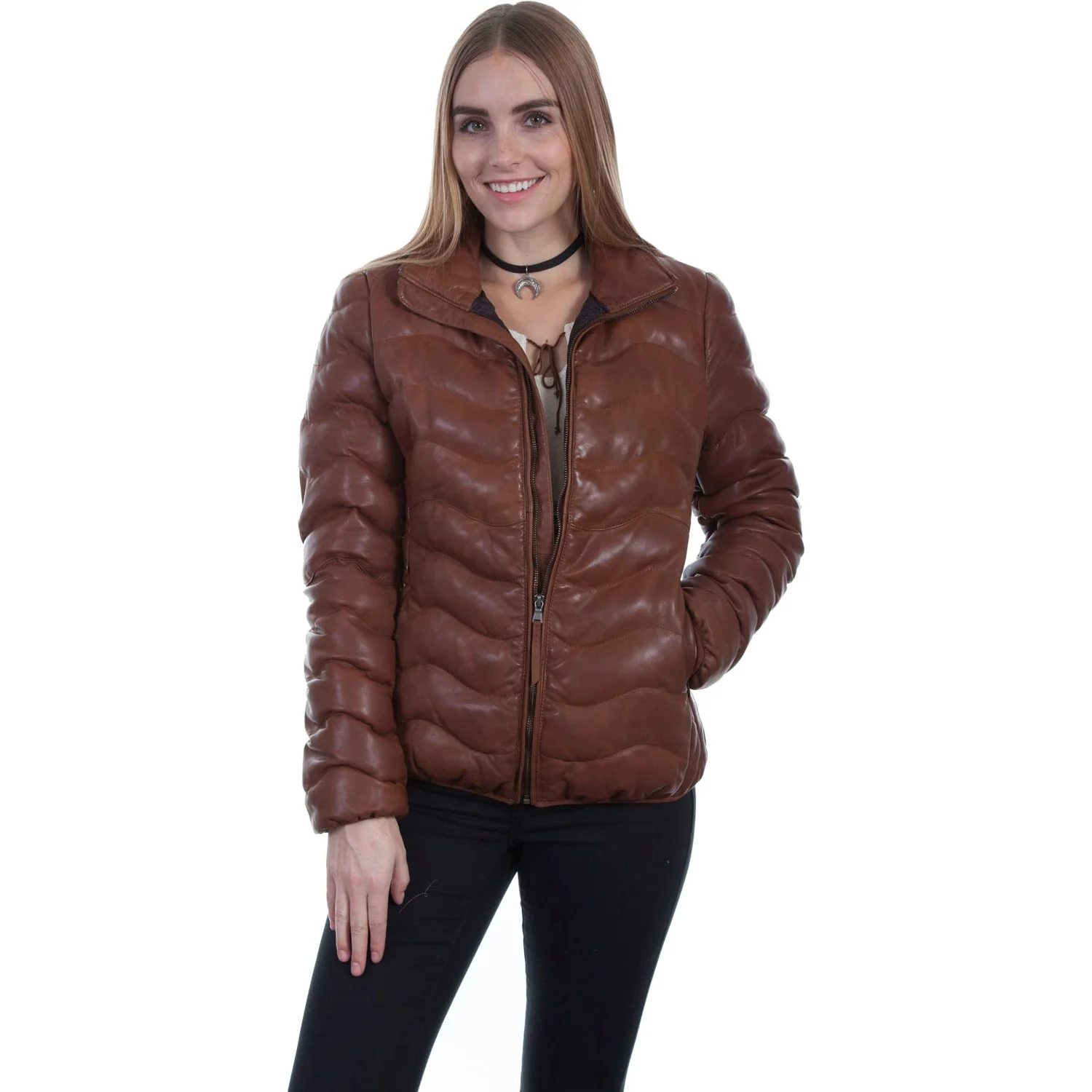 Scully - Womens Ribbed Jacket - Image 3