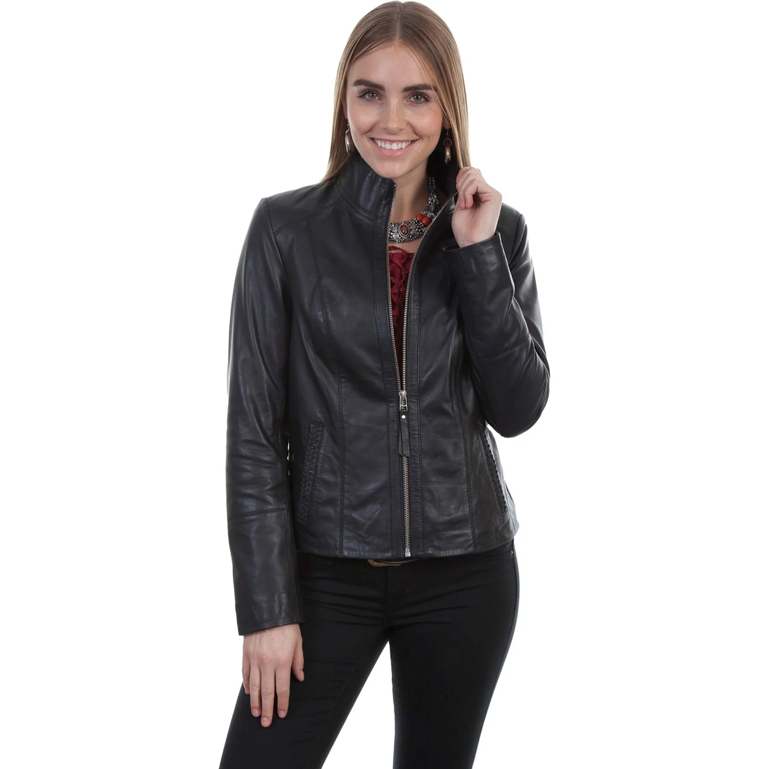 Scully - Womens Zip Front Jacket - Image 2