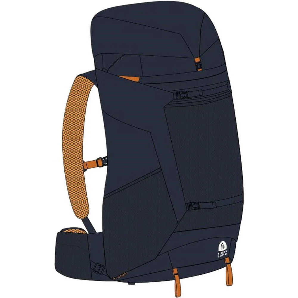 Sierra Designs - Unisex Nexus Lite 35-50 Liter Pack Small/Medium