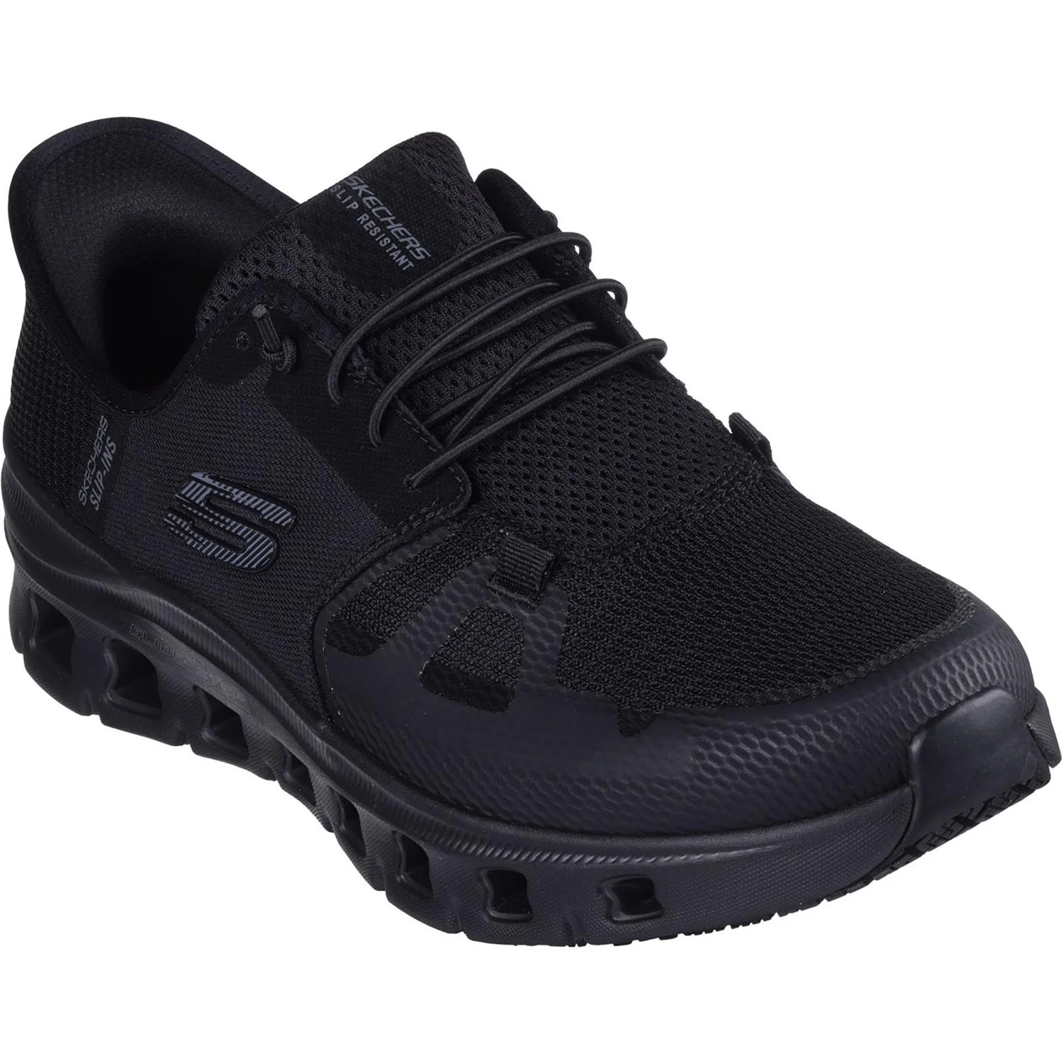 Skechers - Mens Work Slip-Resistant: Glide-Step Pro Slip On Shoes - Image 4