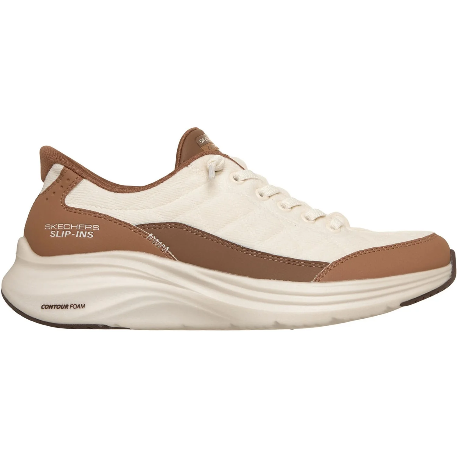 Skechers - Womens Hands Free Slip-Ins Contour Foam Cozy Fit Luxe Comfort Sneaker - Image 2