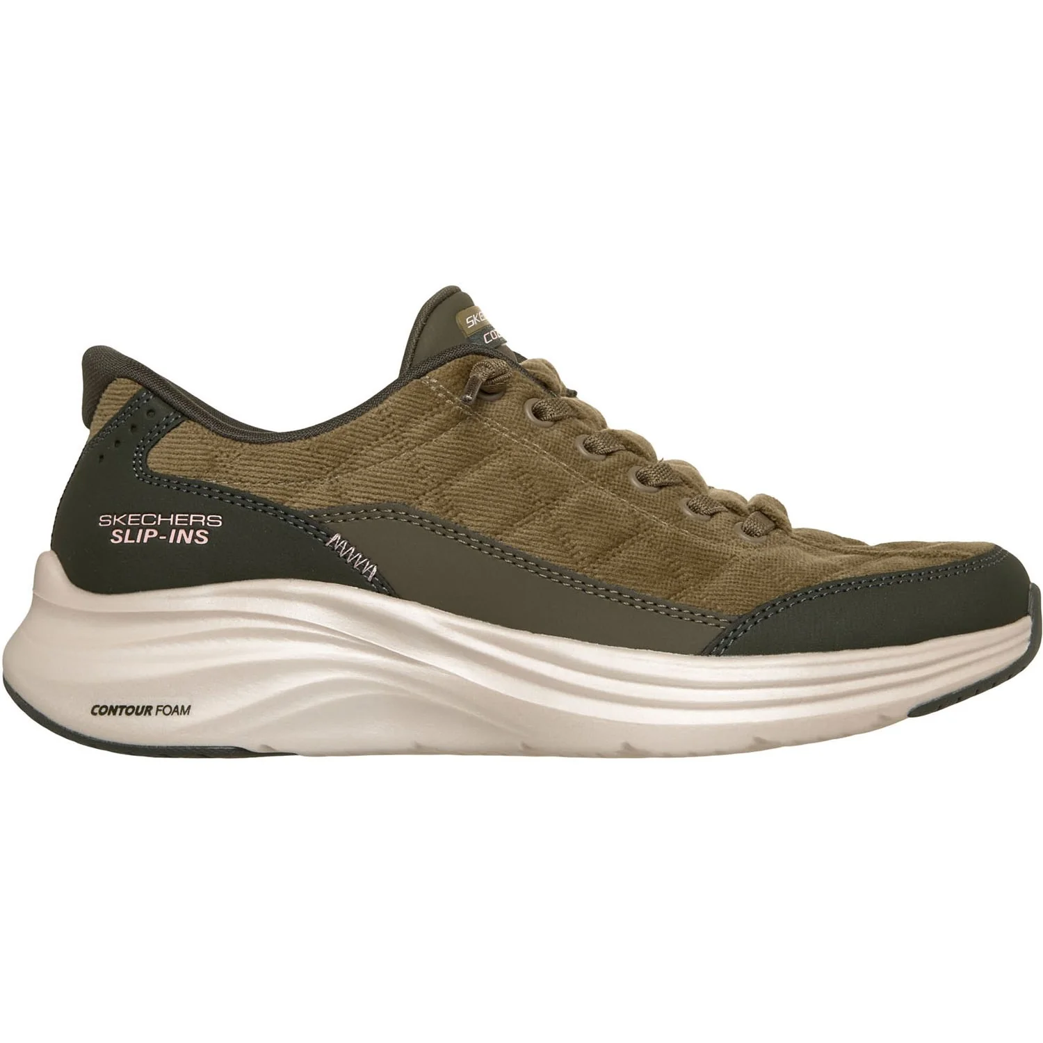 Skechers - Womens Hands Free Slip-Ins Contour Foam Cozy Fit Luxe Comfort Sneaker - Image 3