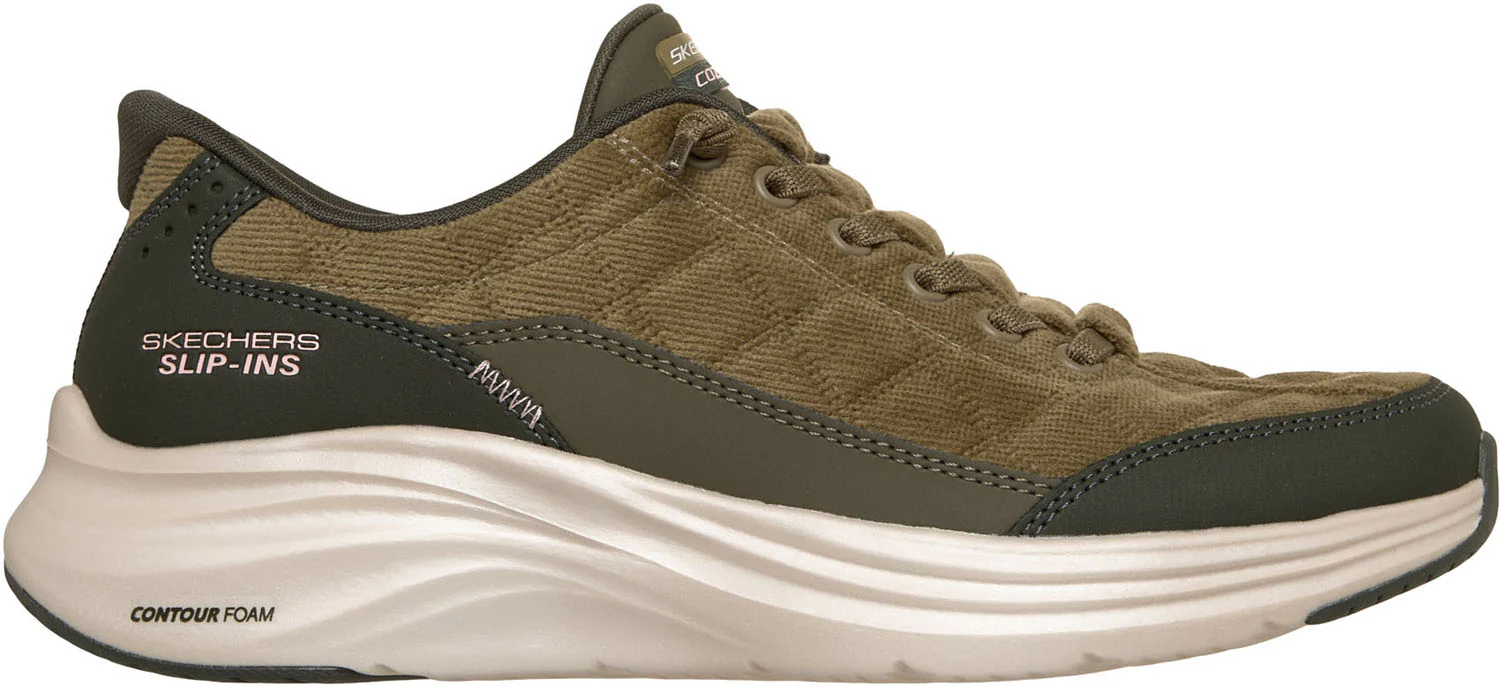 Skechers - Womens Hands Free Slip-Ins Contour Foam Cozy Fit Luxe Comfort Sneaker - Image 6