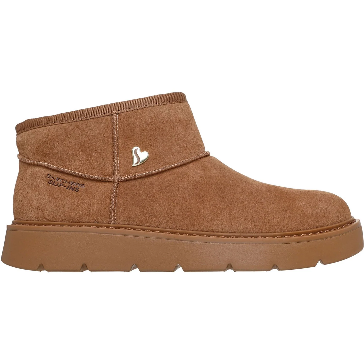 Skechers - Womens Hands Free Slip-Ins Keepsakes Cozy Mini Bootie - Image 2