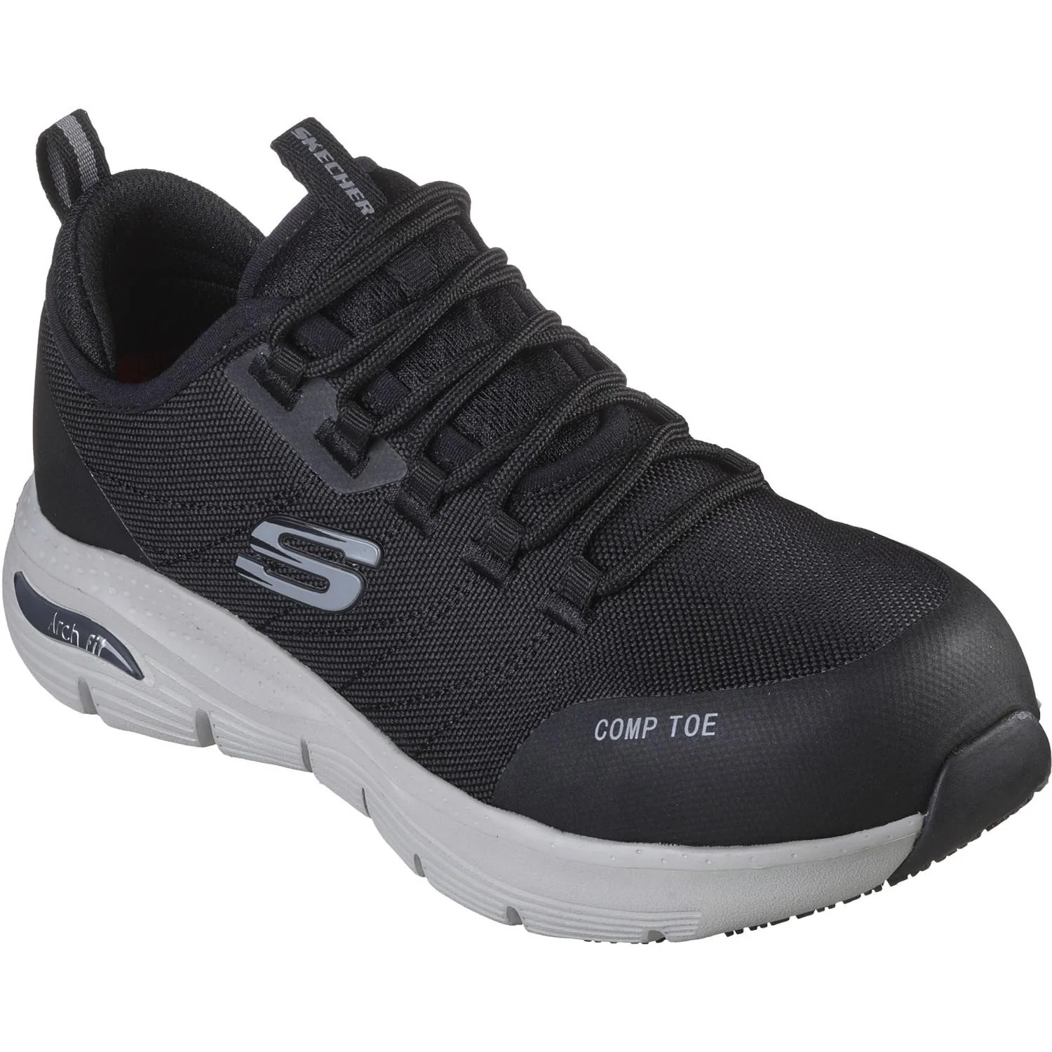 Skechers - Womens Work: Arch Fit SR - Ebinal Slip On Shoes - Image 2
