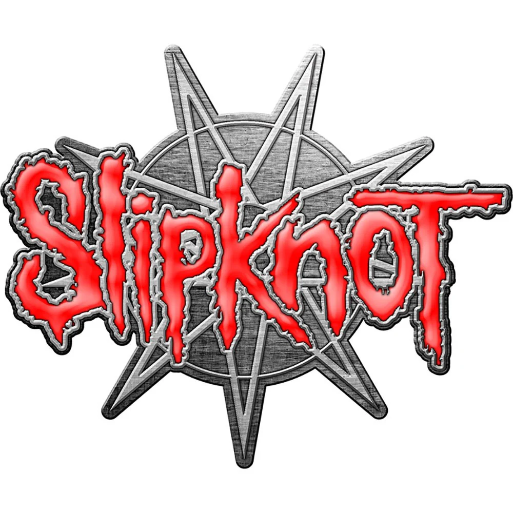 Slipknot - Unisex 9 Pointed Star Pin Badge - Image 2