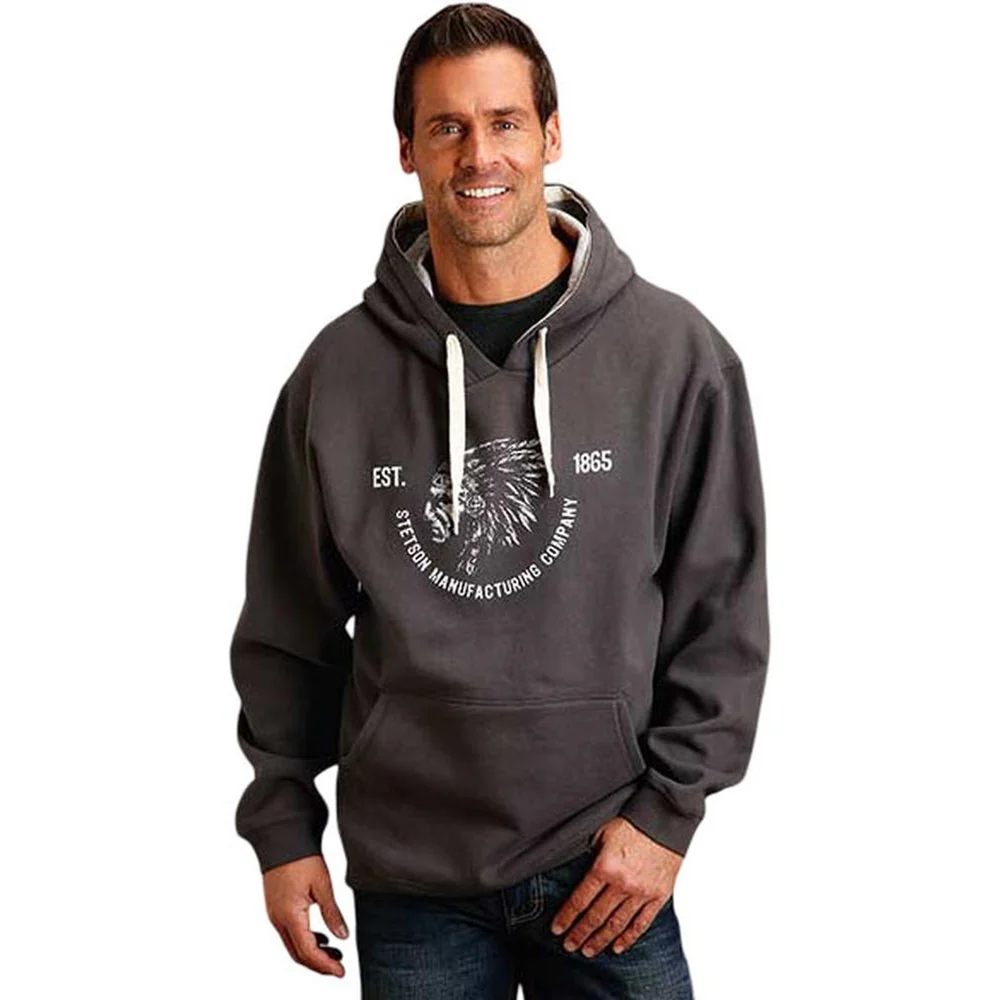 Stetson - Men Hooded Sweatshirt - Image 2