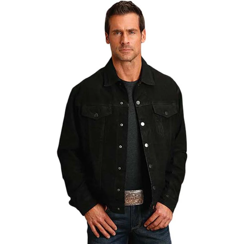 Stetson - Men Leather Jean Style Jacket - Image 2