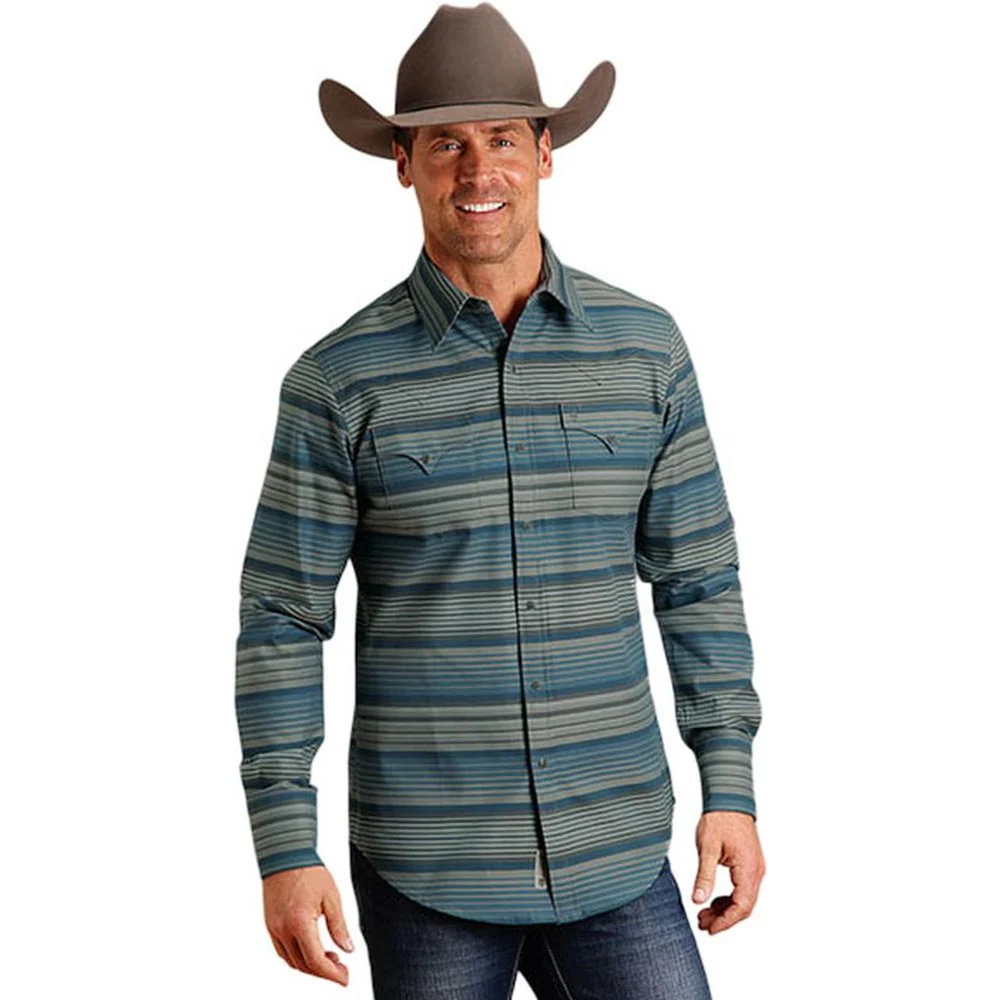 Stetson - Men Original Rugged Long Sleeve Shirt