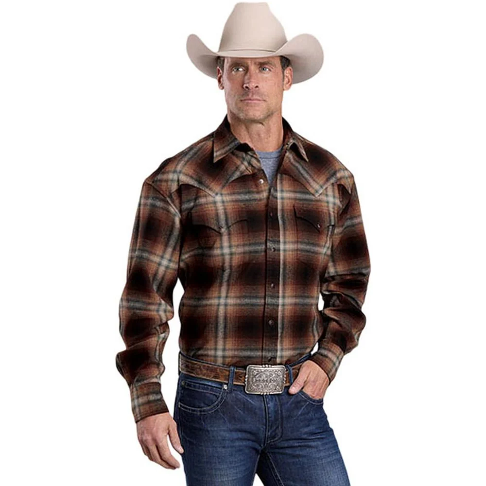 Stetson - Men Original Rugged Long Sleeve Shirt - Image 2