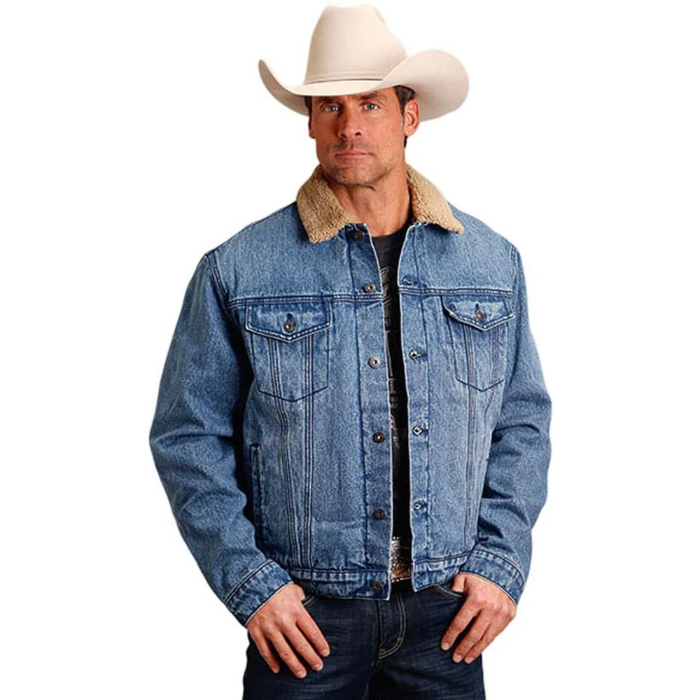 Stetson - Mens Denim Jacket Outerwear - Image 2