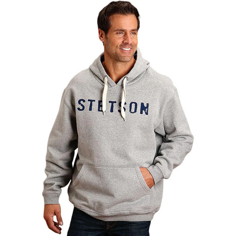 Stetson - Mens Hooded Sweatshirt Fleece - Image 2