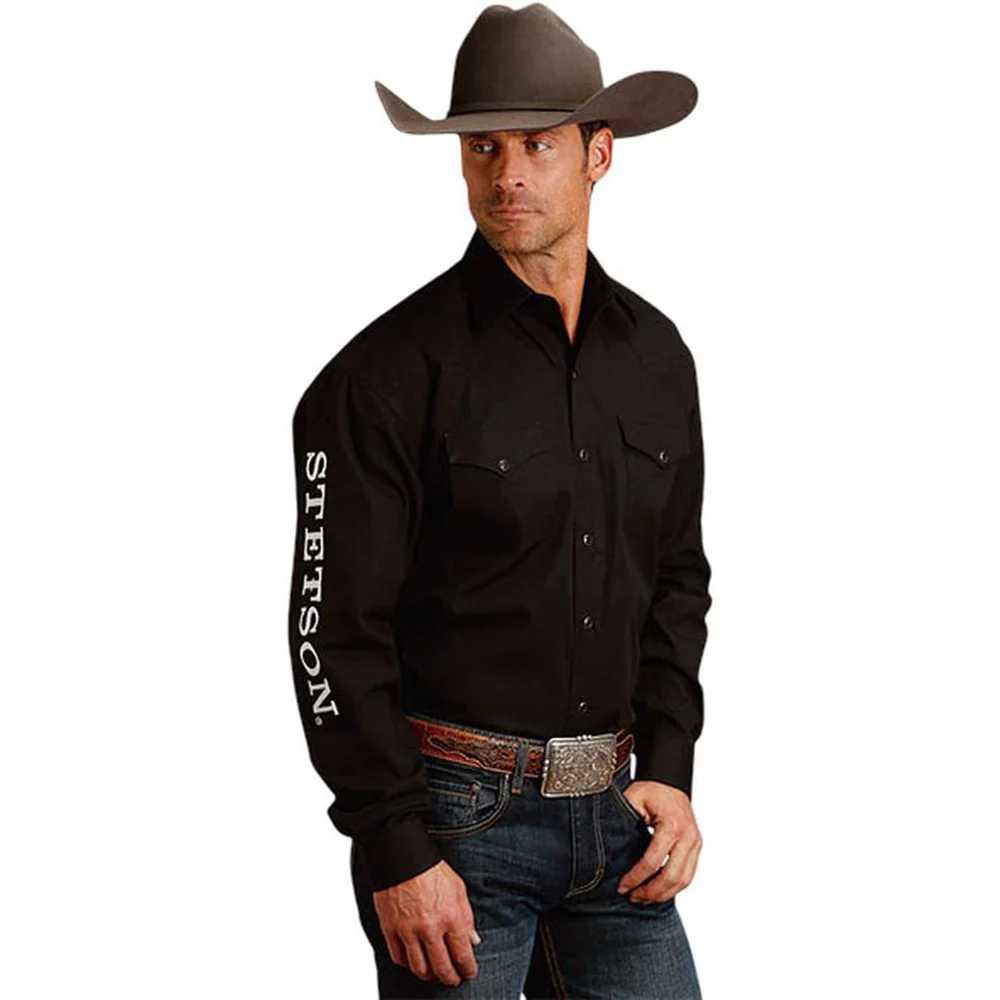 Stetson - Mens Long Sleeve Shirt - Image 2