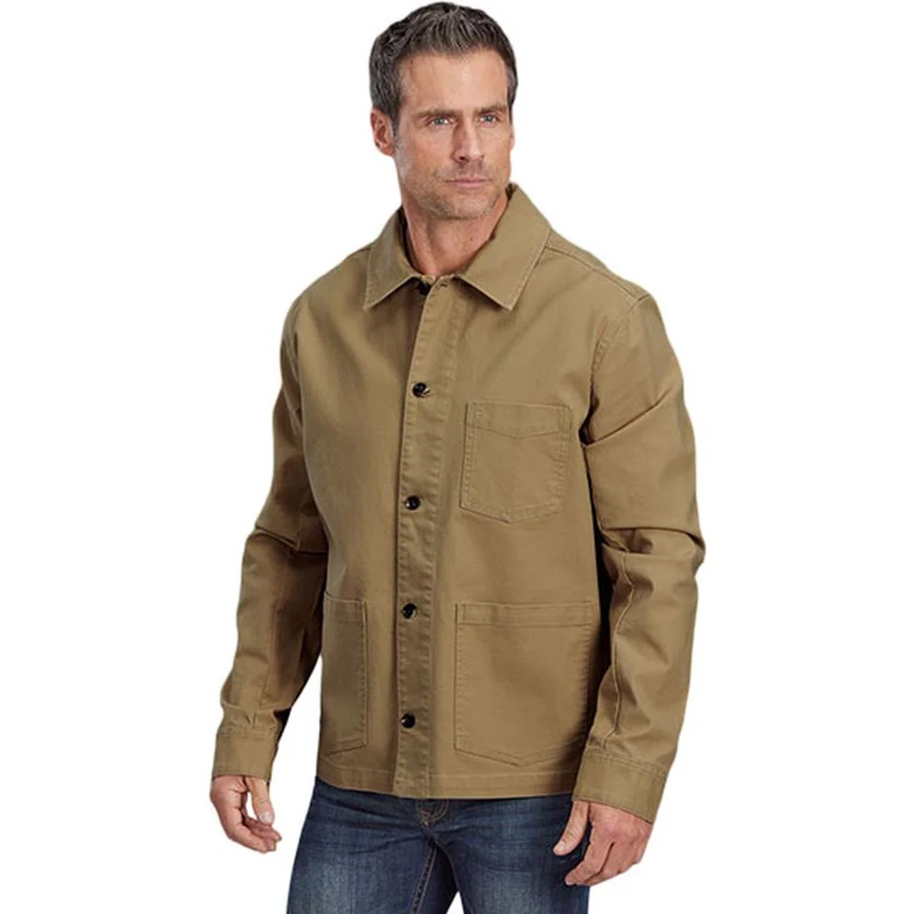 Stetson - Mens Stretch Canvas Coat Outerwear