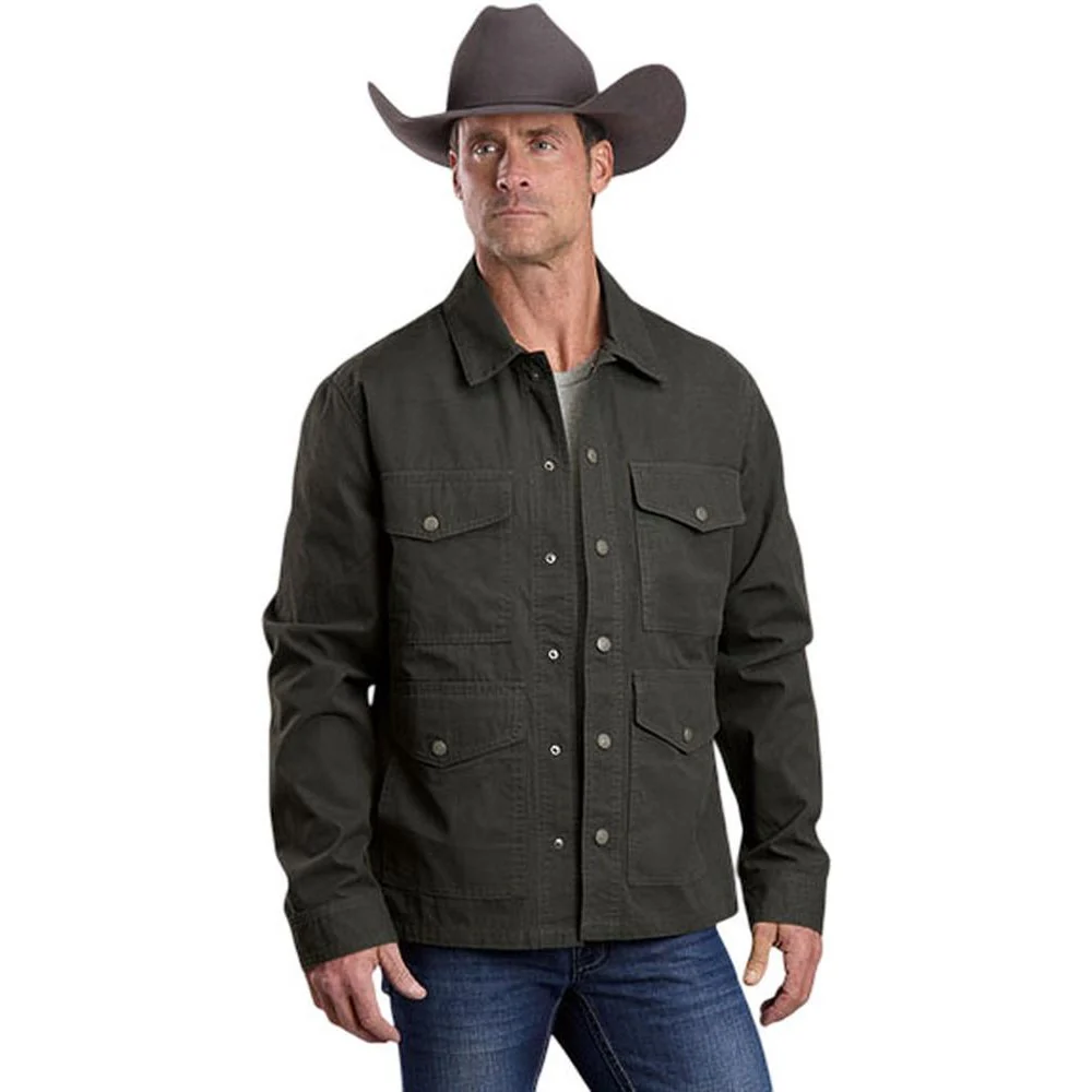 Stetson - Mens Waxed Canvas Jacket Outerwear