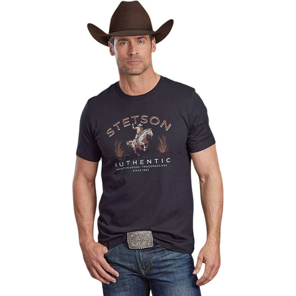 Stetson - Unisex Adult T Shirt - Image 2