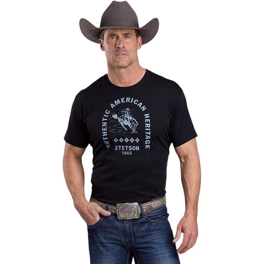 Stetson - Unisex Adult T Shirt - Image 2