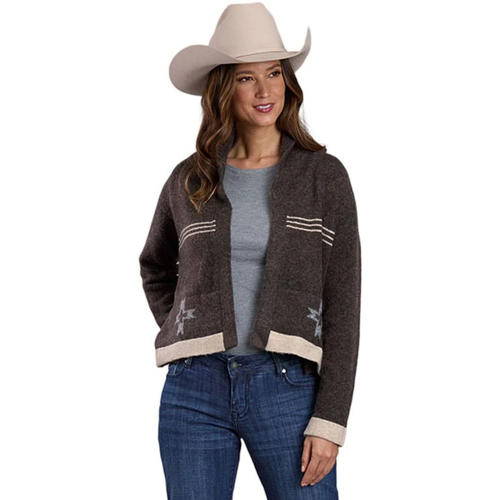 Stetson - Women Cropped Cardigan Sweater