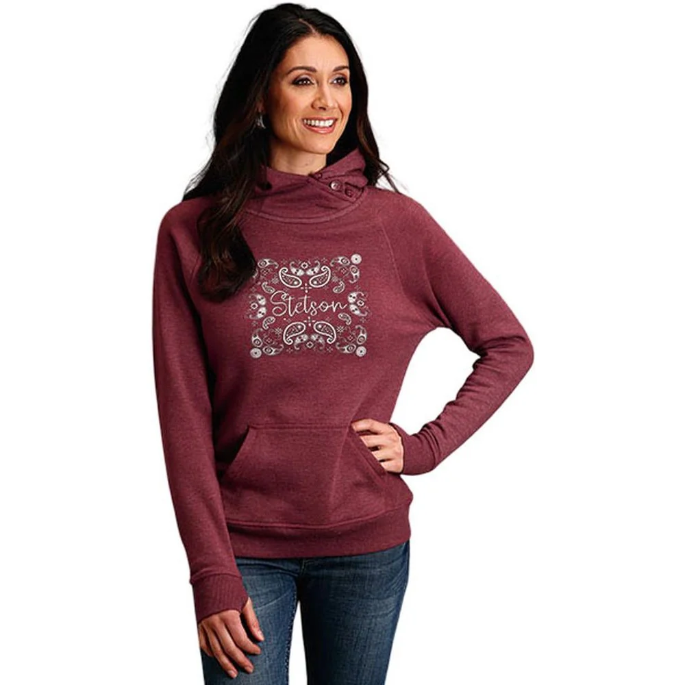Stetson - Women Pullover Hooded Sweatshirt - Image 2