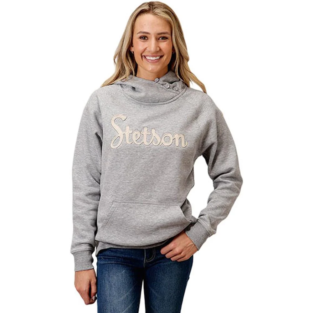 Stetson - Women Pullover Hooded Sweatshirt