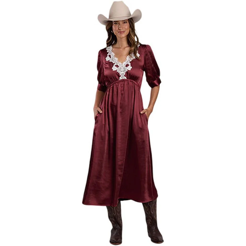 Stetson - Women Satin Dress - Image 2