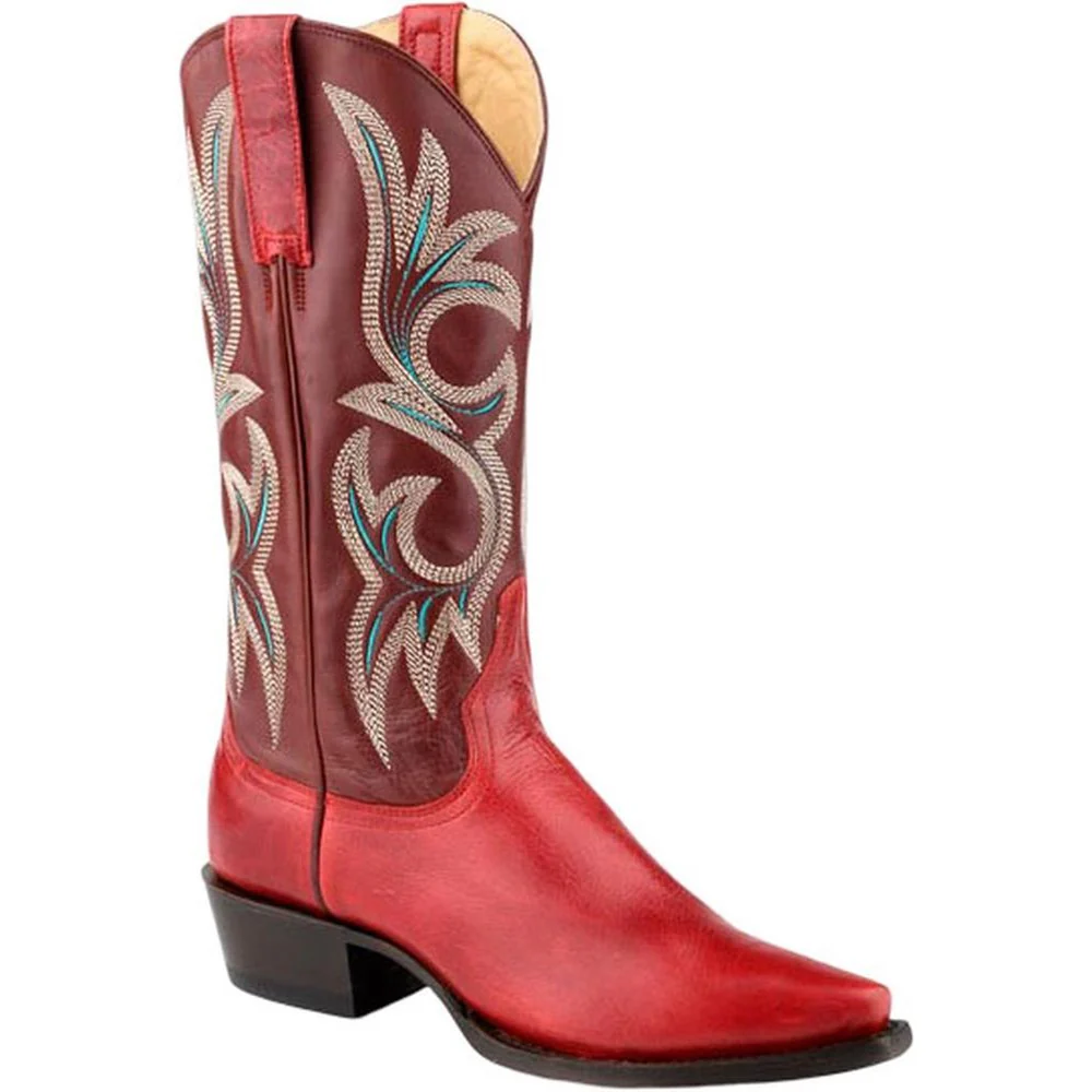 Stetson - Women Snip Toe Leather Boot - Image 2