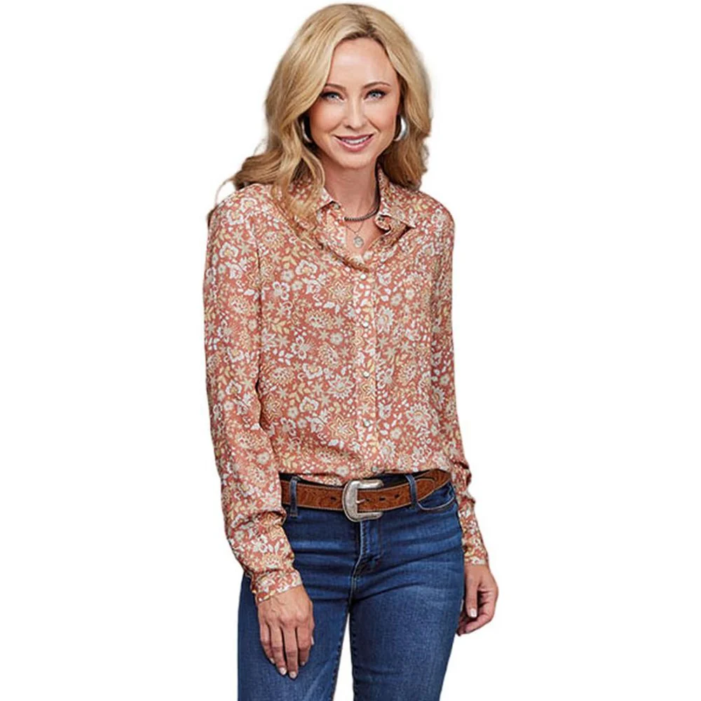 Stetson - Women Western Long Sleeve Blouse - Image 2