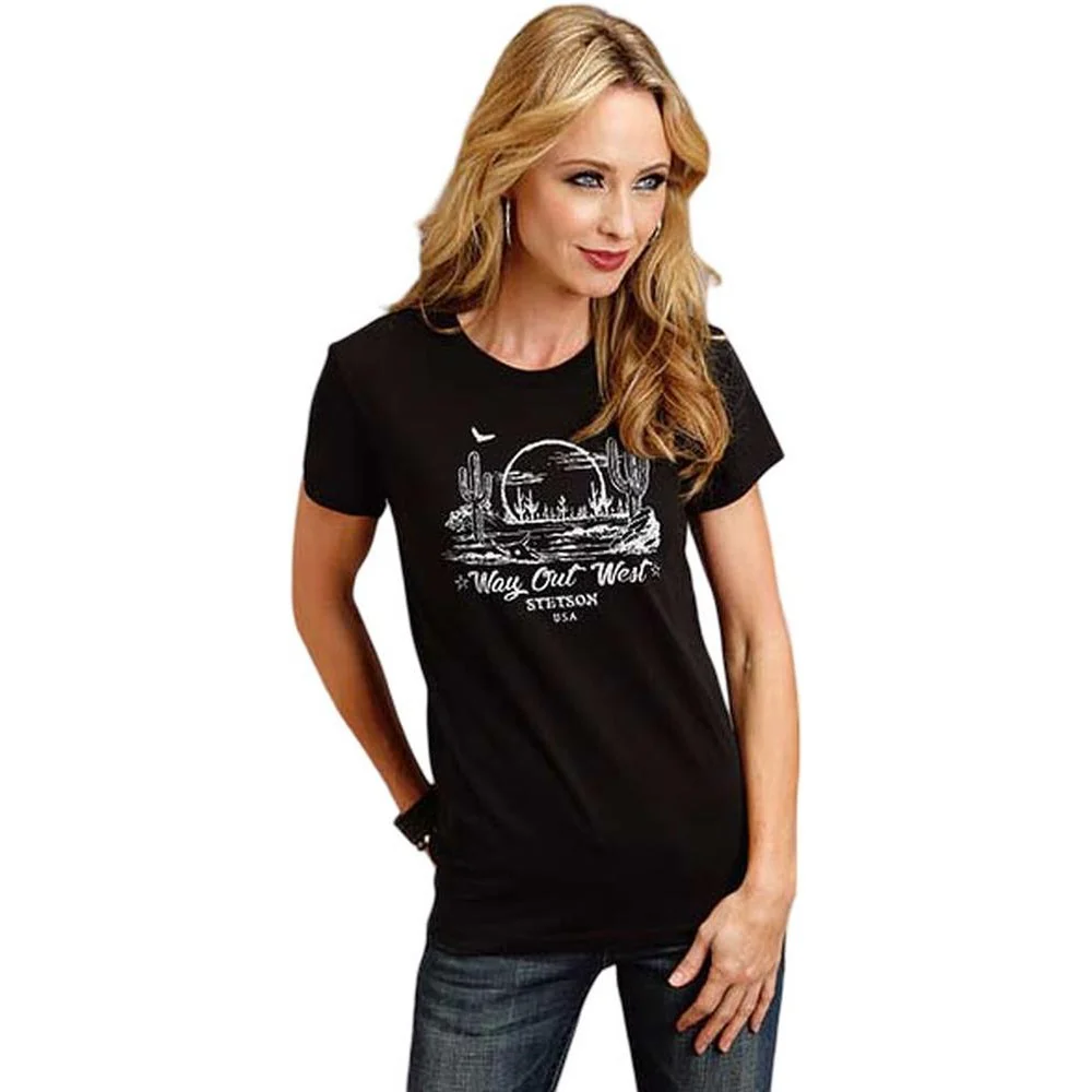 Stetson - Womens Short Sleeve T-Shirt