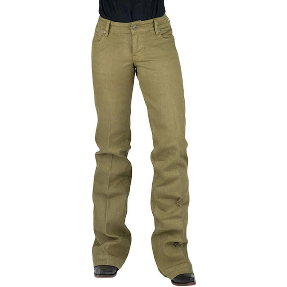 Stetson - Womens Trouser Fit Flared Jean - Image 2