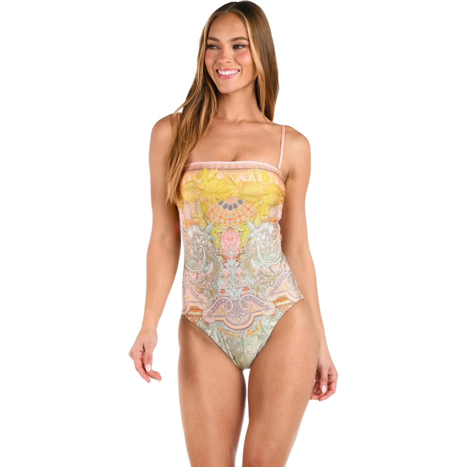 Sunshine 79 - Womens Dreamland Bandeau One-Piece Swimsuit