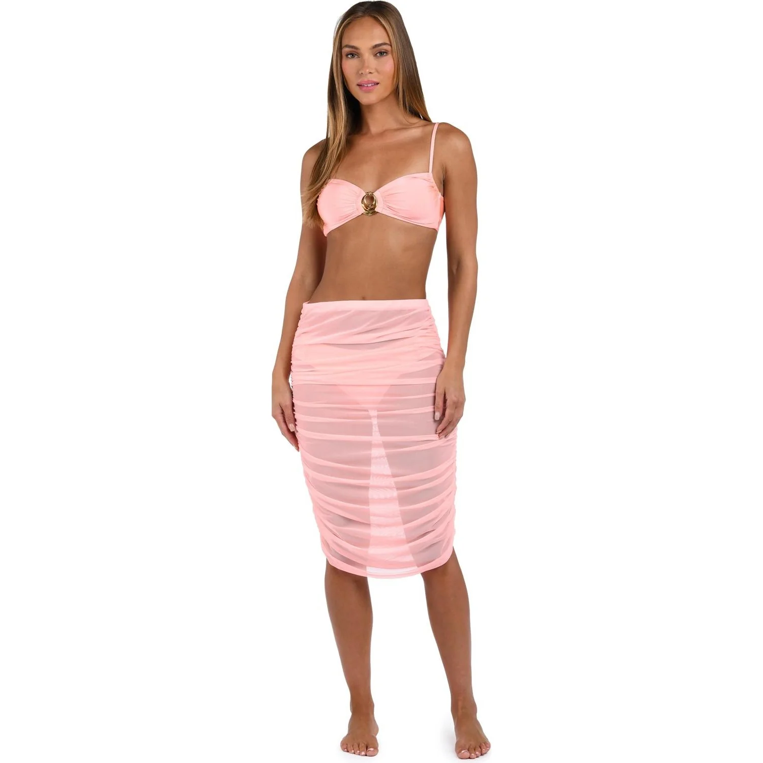 Sunshine 79 - Womens Maximal Convertible Midi Skirt Cover Up - Image 2