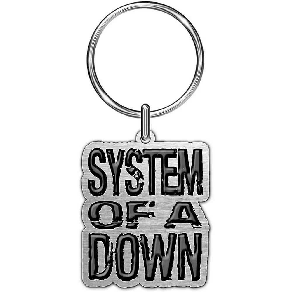 System Of A Down - Unisex Logo Keychain - Image 2