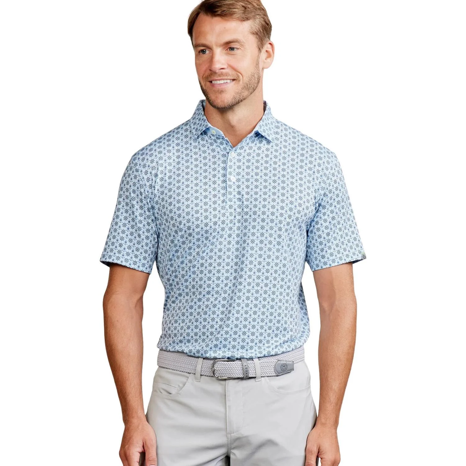 Tasc Performance - Mens Cloud Polo Shirt - Nautical - Image 2
