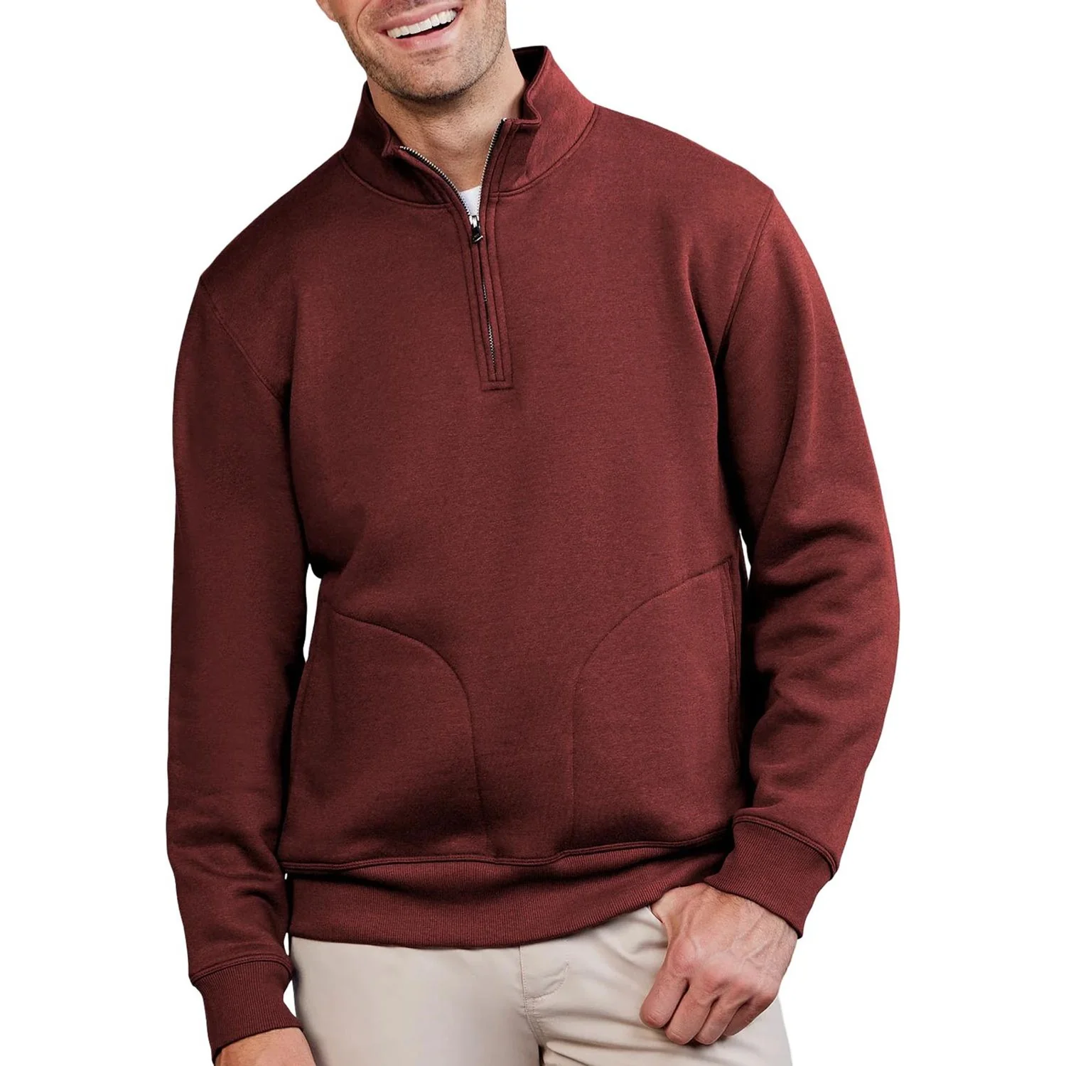 Tasc Performance - Mens Legacy Heavy Weight Fleece 1/4 Zip Sweatshirt