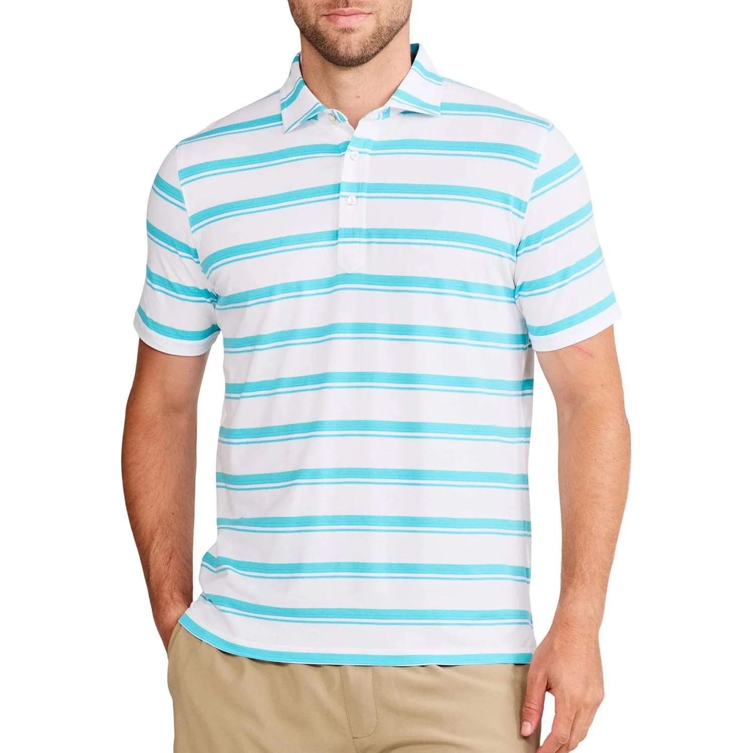 Tasc Performance - Mens Shore Stripe Everywear Polo - Image 3
