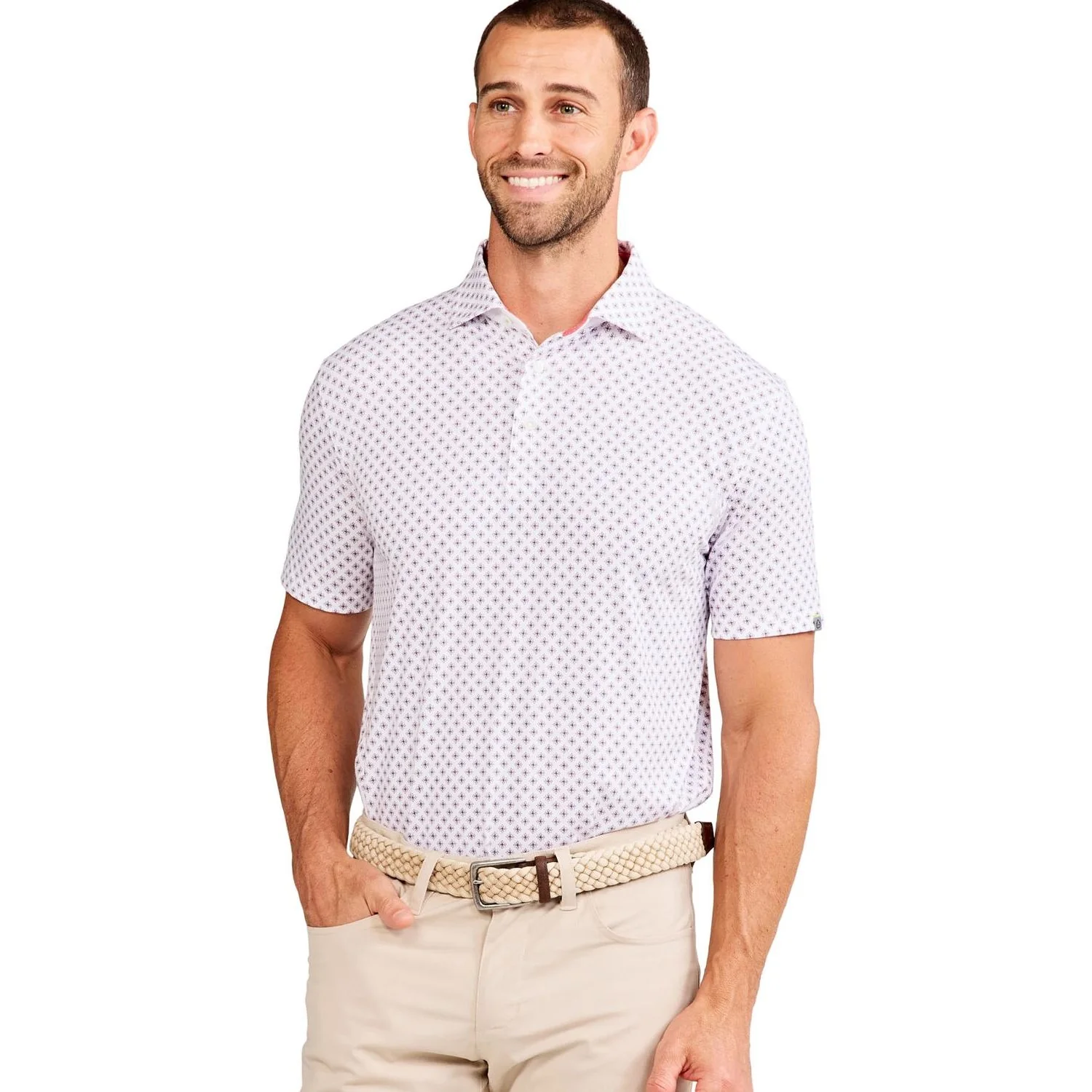 Tasc Performance - Mens Stained Glass Cloud Polo - Image 3