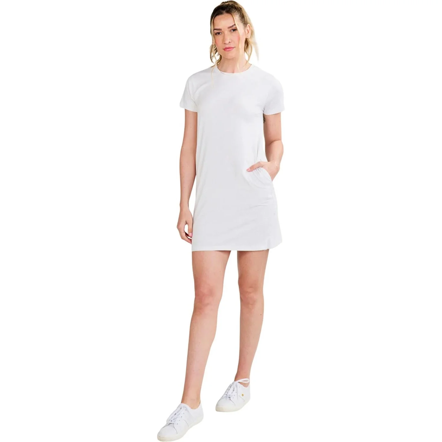 Tasc Performance - Womens All Day T-Shirt Short Sleeve Dress - Image 2