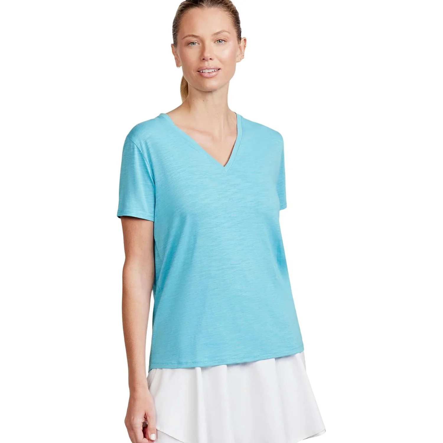 Tasc Performance - Womens All Day V-Neck T-shirt - Image 5