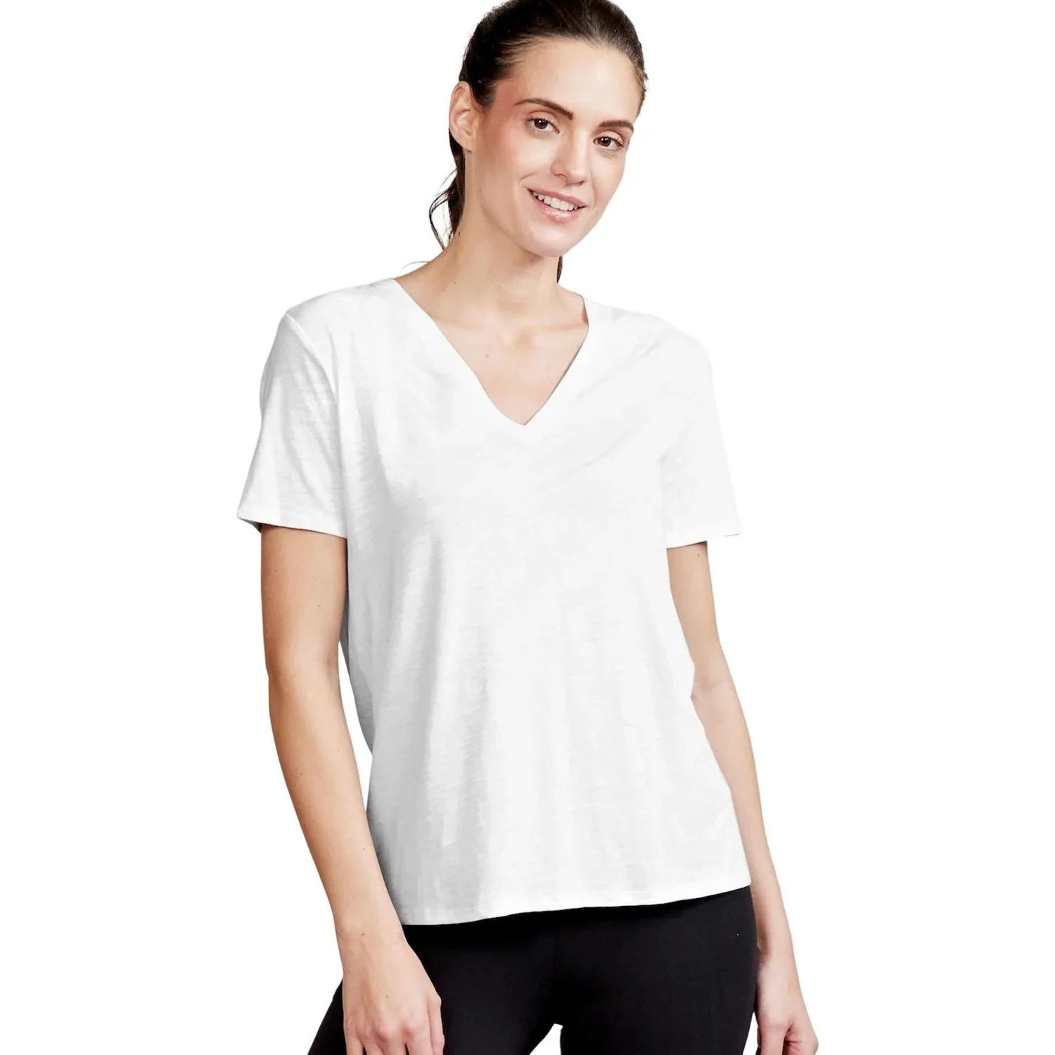 Tasc Performance - Womens All Day V-Neck T-shirt - Image 7
