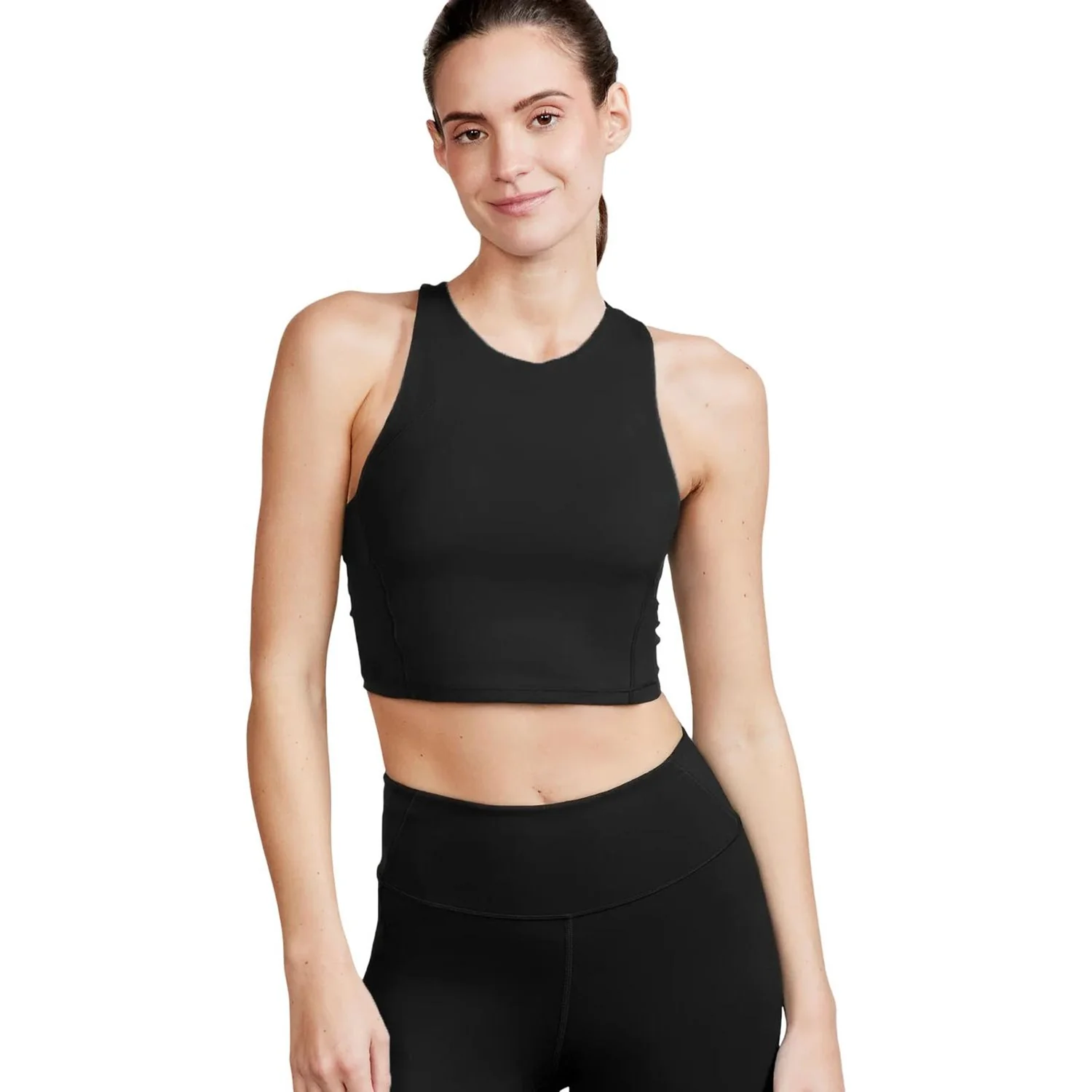 Tasc Performance - Womens Sculptive Crop Tank Top
