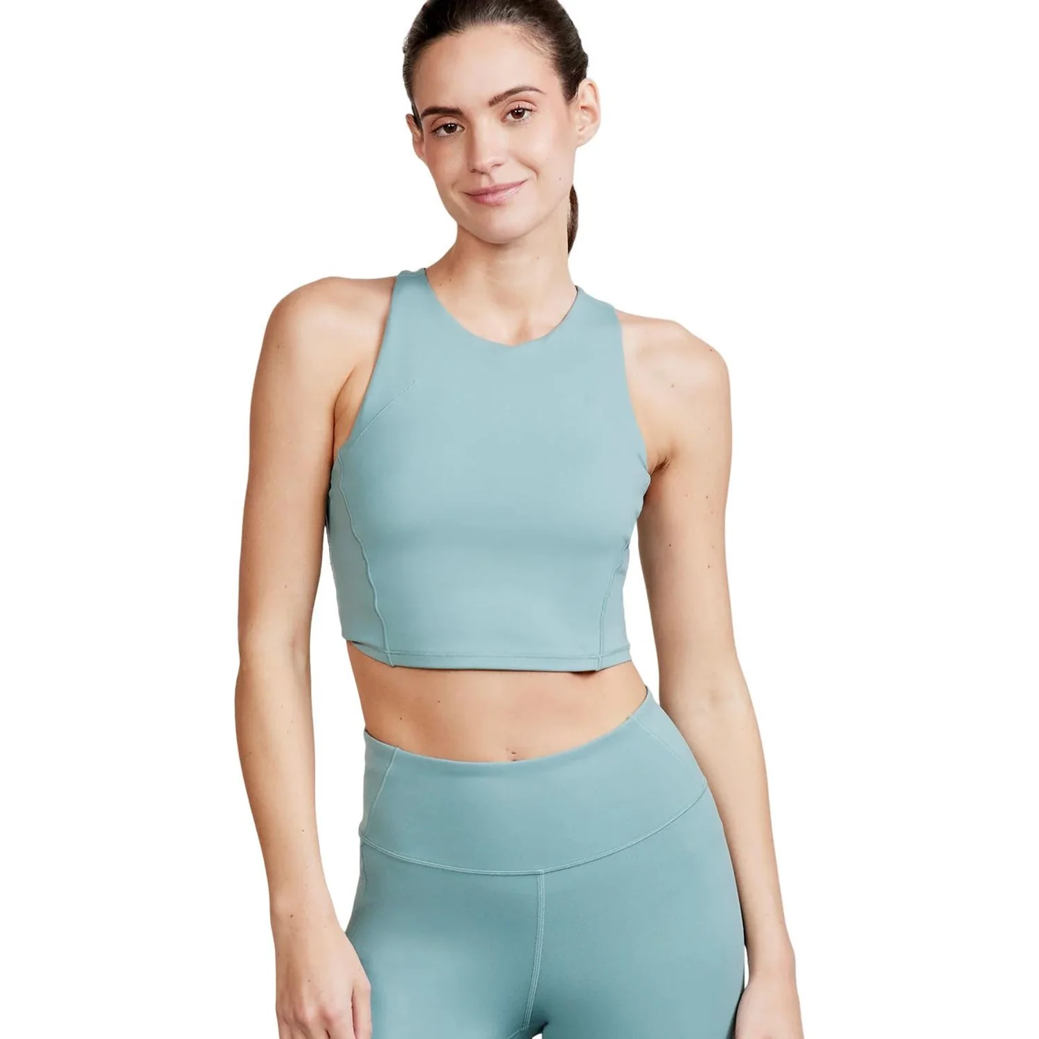Tasc Performance - Womens Sculptive Crop Tank Top - Image 2