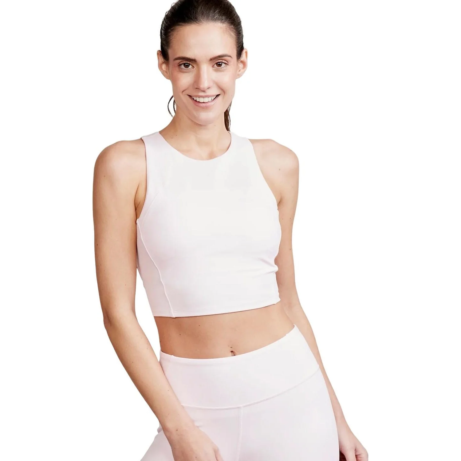 Tasc Performance - Womens Sculptive Crop Tank Top - Image 3