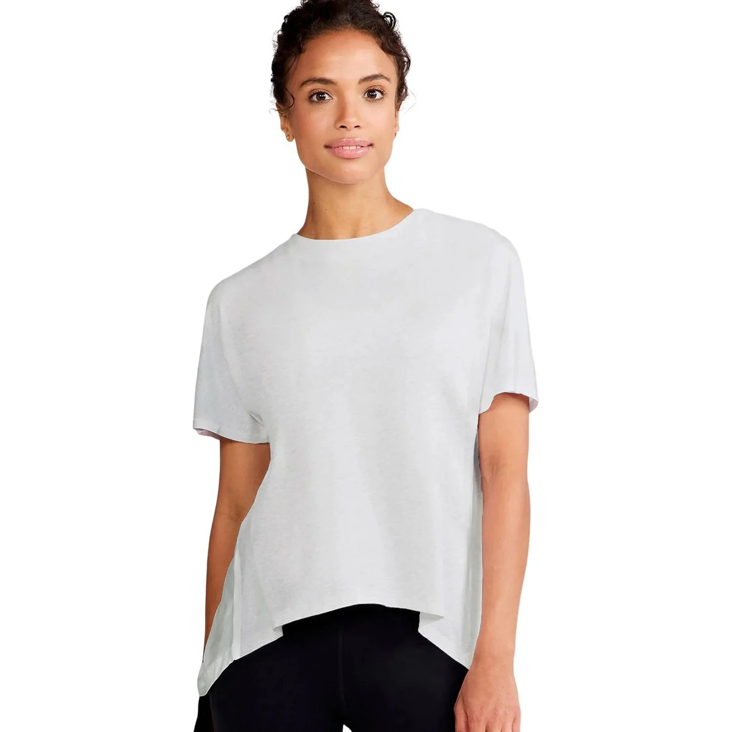 Tasc Performance - Womens Uptown Luxe Cross Back Short Sleeve T-shirt - Image 2
