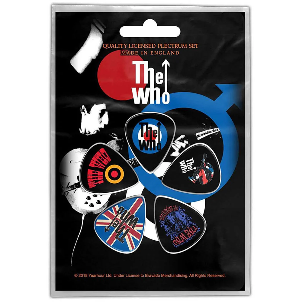 The Who - Unisex Pete Townsend Plectrum Pack - Image 2