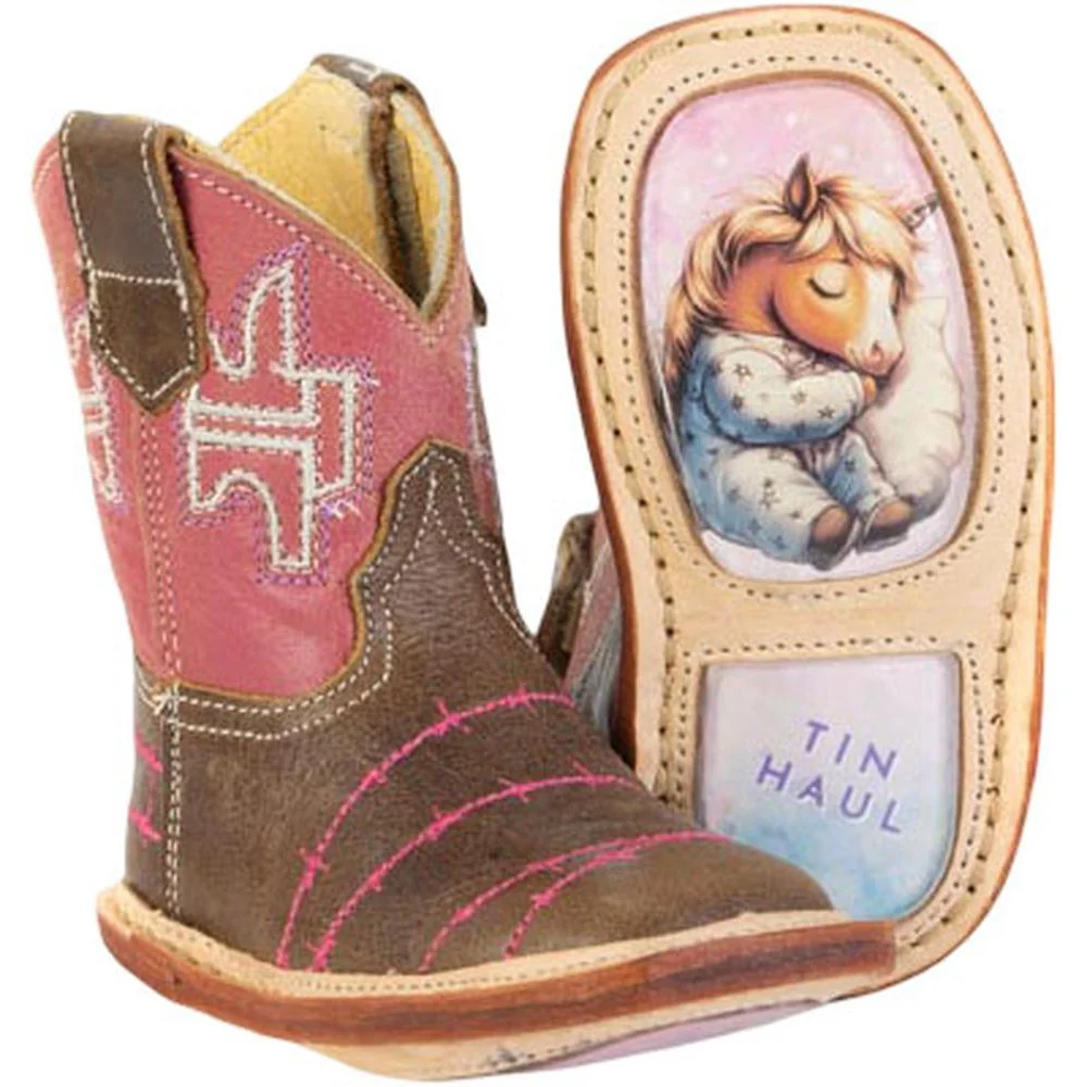 Tin Haul - Infants Barbwire Belle Boot - Image 2
